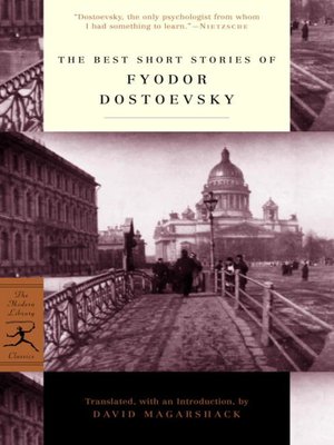 cover image of The Best Short Stories of Fyodor Dostoevsky